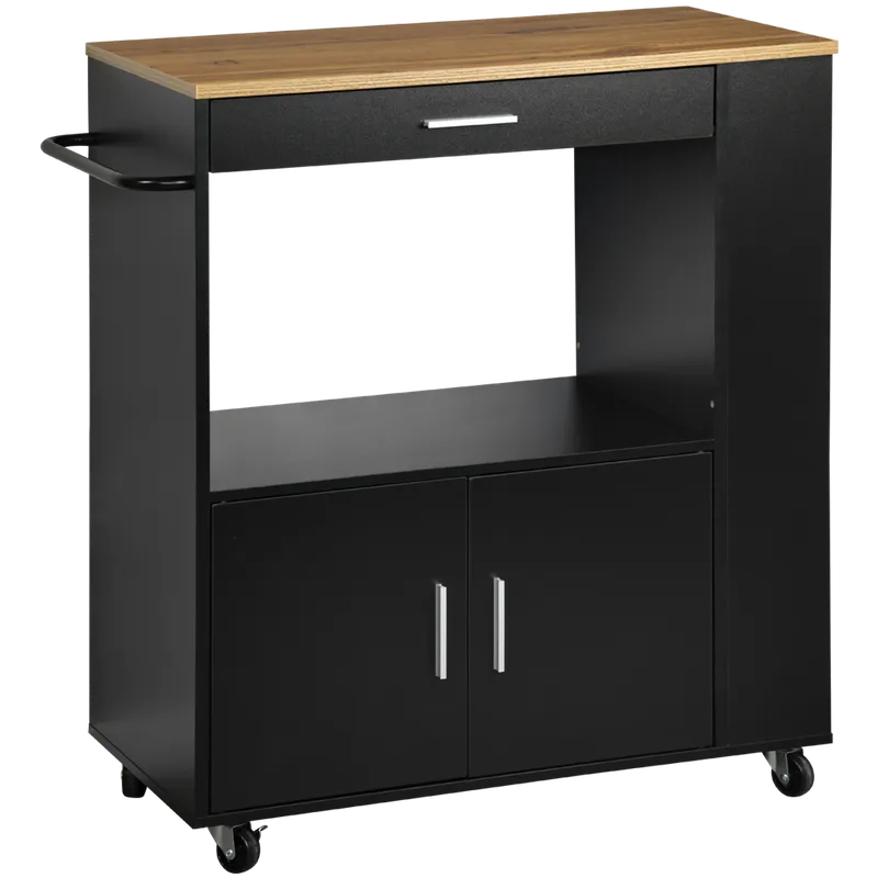 Kesper Küchenwagen, Grau | braun, – Produktbild 5 von 5