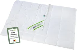 franknatur Kinderbettdecke Sommerdecke Lyocell, Füllung: 100% Lyocell/Tencel®, Bezug: 100% Baumwolle, extraleichte Sommerdecke für Kinder – Produktbild 1 von 1