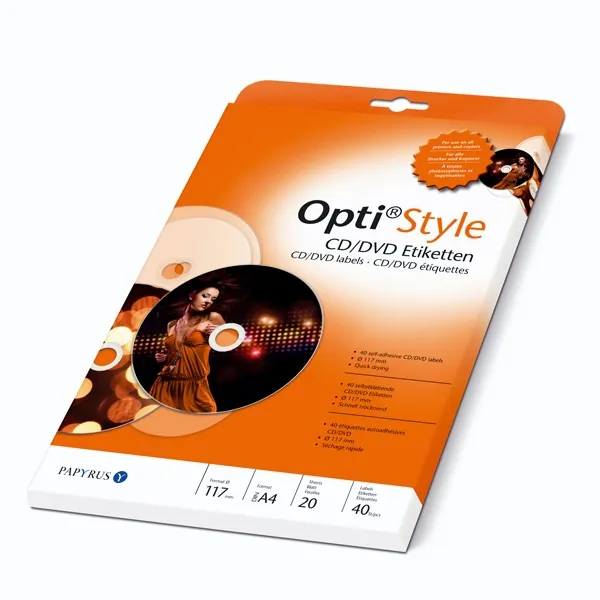 Papyrus Opti®Style CD/DVD Etiketten – Produktbild 1 von 1