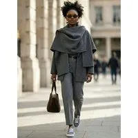 Will s Vegan Shop Will's Vegan Shop Biologisch abbaubare LDN Sneakers Schwarz Knit Frauen, Gray, – Produktbild 1 von 1