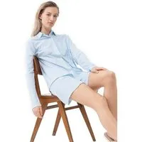 mey Mey Damen Pyjama Shirt langarm Sleepsation Bio-Baumwolle – Produktbild 1 von 1