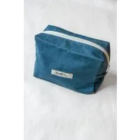 Jyoti - Fair Works Jyoti - Fair Works Baumwoll Kulturtasche Snaan, Ozean, – Produktbild 1 von 1