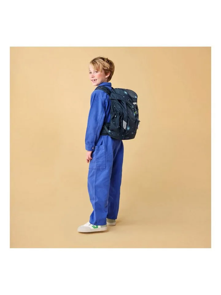 Ergobag Ergobag Kinderrucksack mini, mit Hüft- & Brustgurt für einen ergonomischen Sitz, Blau, – Produktbild 4 von 8