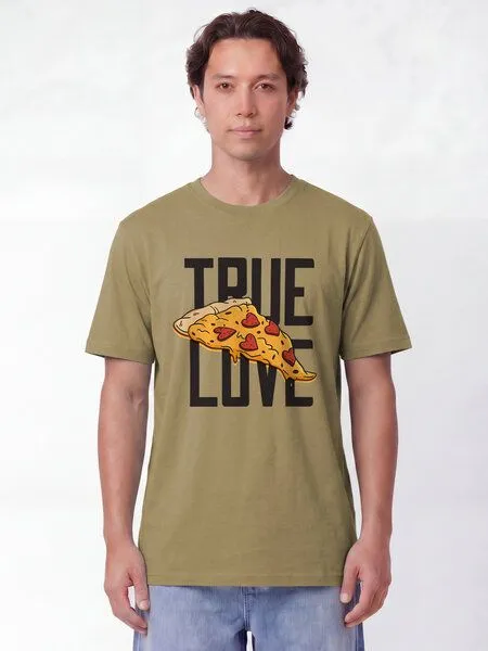 watapparel watapparel T-Shirt Unisex True Love, Faded olive, – Produktbild 2 von 2