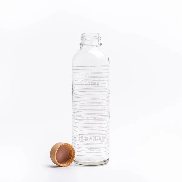 Carry Bottles Carry Bottles Glastrinkflasche 0.7l, Water is life, – Produktbild 2 von 4