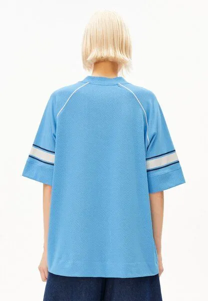 ARMEDANGELS ARMEDANGELS MESH Damen T-Shirt aus 100% Bio-Baumwolle, Skylight, – Produktbild 2 von 4