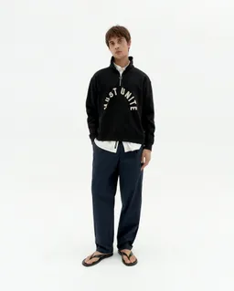 thinking mu Thinking MU Herren vegan Sweatshirt Must Unite Gallagher Schwarz – Produktbild 1 von 1
