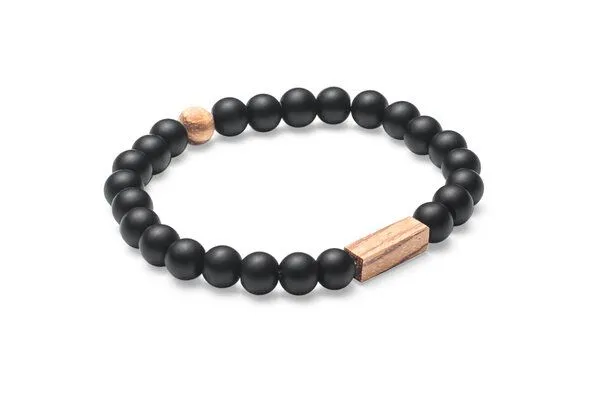 BeWooden BeWooden Perlenarmband Nox Zebrano Bracelet – Produktbild 1 von 2