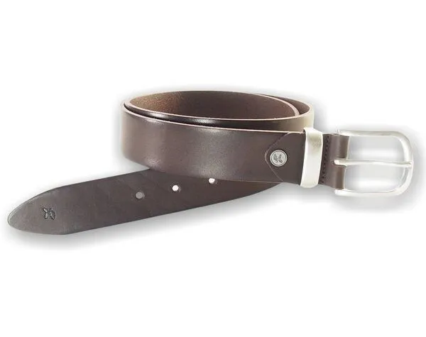 Greenbelts Greenbelts Herren Ledergürtel DIXON, Braun, – Produktbild 3 von 4