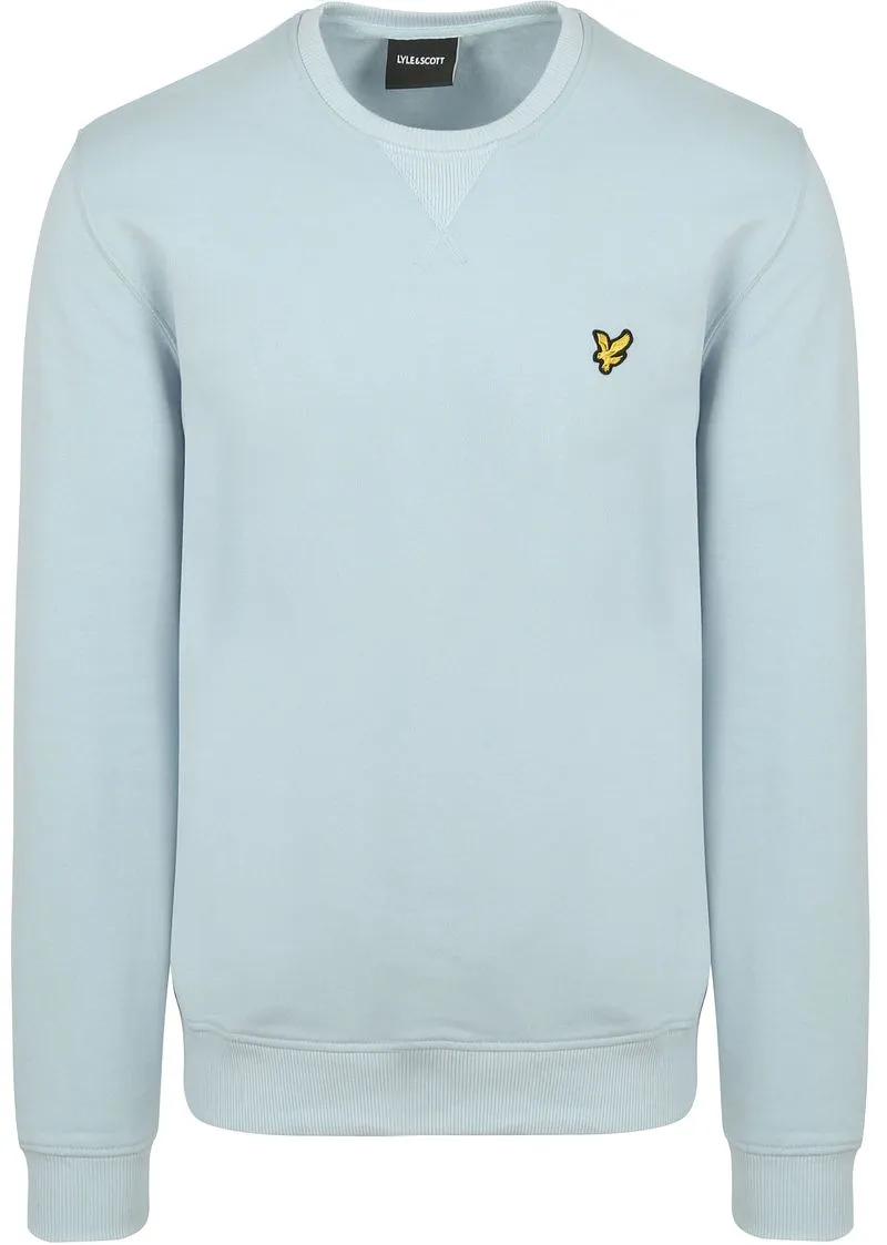 Lyle and Scott Lyle & Scott Sweat Crewneck Opal Blau - Größe S, Hellblau, – Produktbild 1 von 3