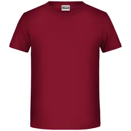 James & Nicholson James & Nicholson T-Shirt für Jungen in klassischer Form 8008B Gr. L-134/140 wine – Produktbild 1 von 1