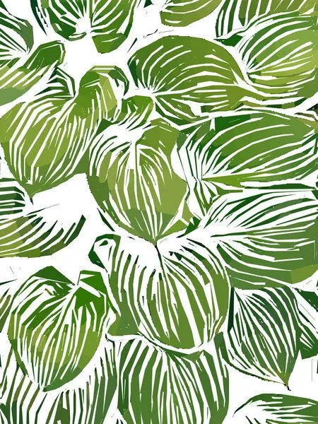 Photocircle Photocircle Poster / Leinwandbild - Wild Leaves III – Produktbild 1 von 4