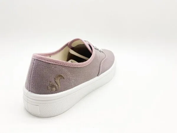 thies Veganer Sneaker "thies ® Natural Dye Plim" aus Biobaumwolle, Mulberry (violett), – Produktbild 4 von 4