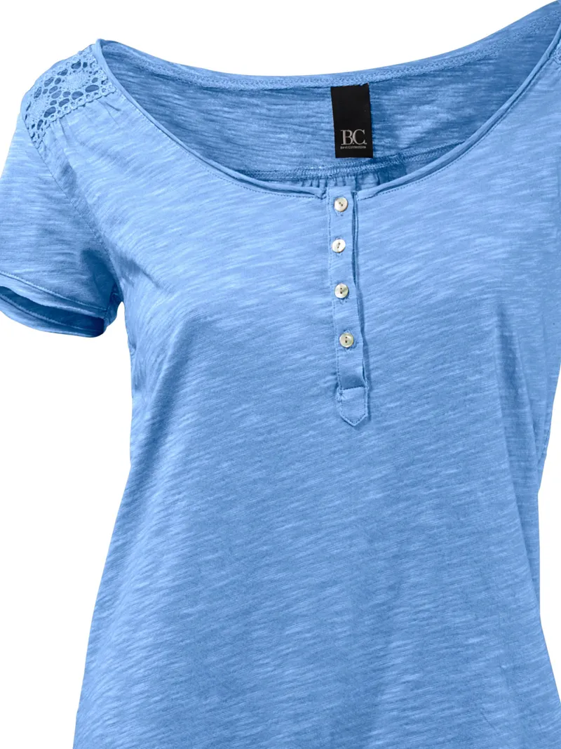 heine Rundhalsshirt kornblume, Kornblume, – Produktbild 1 von 2