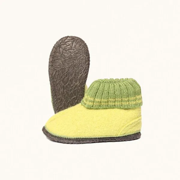 Kitz-Pichler Kitz-Pichler Walkpantoffel Oetz Kinder, Hell-grün, – Produktbild 2 von 4