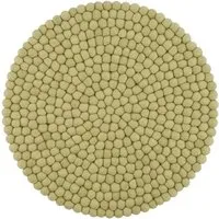 myfelt myfelt Filzkugel Sitzauflage (⌀ 36 cm, 36 x 36 cm), Hellgrün (pitt), – Produktbild 1 von 1