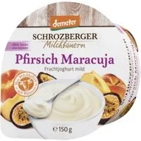 Schrozberger Milchbauern Joghurt mit Pfirsich & Maracuja – Produktbild 1 von 1