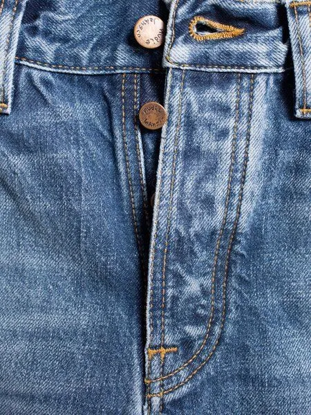 Nudie Jeans Nudie Jeans Straight Fit Jeans Steady Eddie II - Blue Tornado – Produktbild 3 von 4