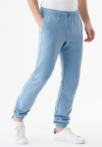 ORGANICATION ORGANICATION ESSENTIALS-PARS- Soft Touch Sweathose aus Bio-Baumwolle, Steel blue, – Produktbild 4 von 4