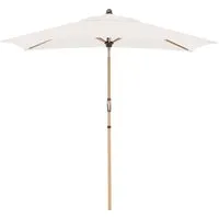 Doppler doppler Sonnenschirm "Alu Wood Ultra" 210 x 140 cm, Esche hell, HV, natur – Produktbild 1 von 1
