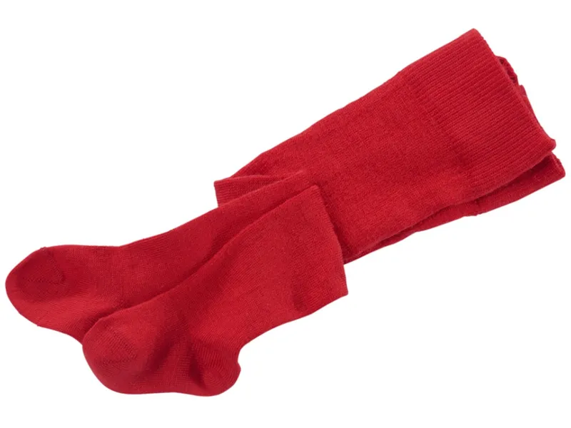 grödo Babystrumpfhose Schurwolle - Baumwolle (kbA) rot Gr.02, Rot, – Produktbild 1 von 1