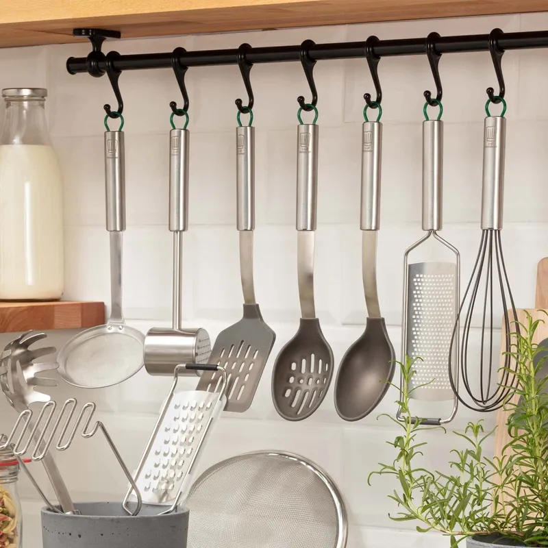 Chefkoch trifft Fackelmann Chefkoch trifft Fackelmann Pfannenwender mit Schlitzen München, 31cm – Produktbild 3 von 3