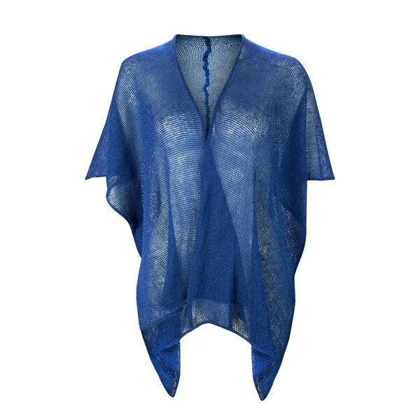 Sundara Sundara Kimono "Mira" 100% Bio-Baumwolle, Blau, – Produktbild 4 von 4