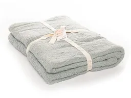 HANS NATUR HANS NATUR Baby und Kinder Decke Baumwolle Strick und Plüsch Dino Maße 130 x 170 cm – Produktbild 1 von 1