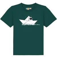 watabout kids watabout.kids T-Shirt Kinder Astronaut in paper boat – Produktbild 1 von 1
