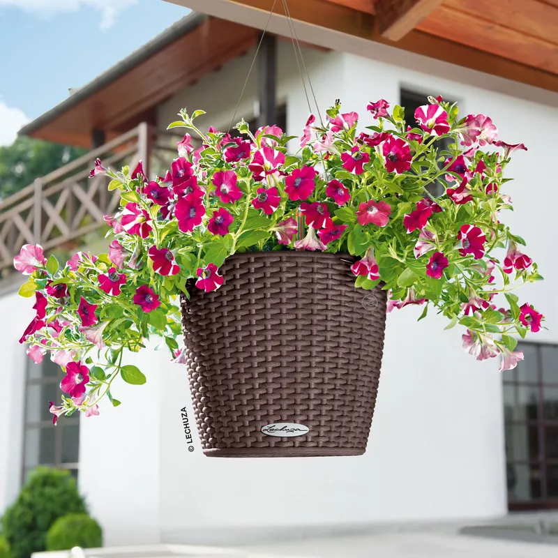 Lechuza® Lechuza® 'Nido Cottage 28', mokka, ca. Ø 27 x H 23 cm, Braun, – Produktbild 1 von 1
