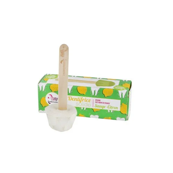 Lamazuna Lamazuna Zahnpasta am Stiel Zitrone Salbei – Produktbild 2 von 3