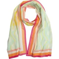 Living Crafts LIVING CRAFTS - Damen Tuch - Mehrfarbig (100% Bio-Baumwolle), Nachhaltige Mode, Bio Bekleidung, Mehrfarbig, – Produktbild 3 von 8