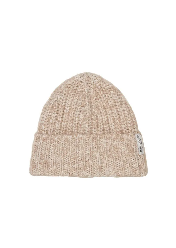 Marc O'Polo Marc O'Polo Baseball Cap aus Bio-Baumwoll-Alpakawoll-Mix, Braun, – Produktbild 1 von 2