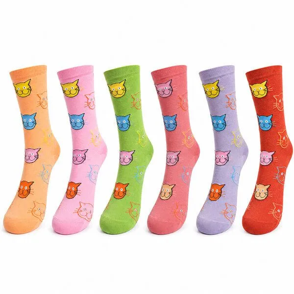 Bruno Barella Bruno Barella Damen Bio Baumwollsocken – 6er Set – Produktbild 2 von 2