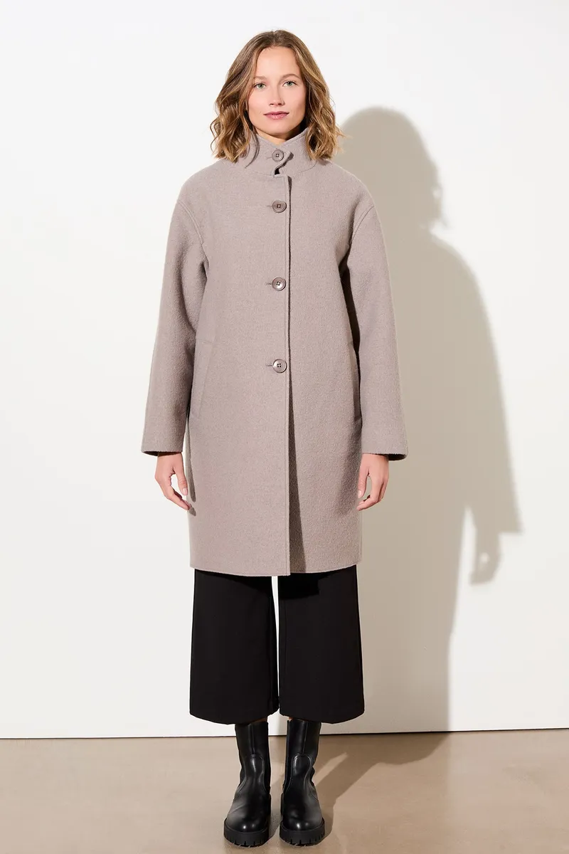 LangerChen Kurzmantel Modell: Pennfield II, Taupe, – Produktbild 1 von 1