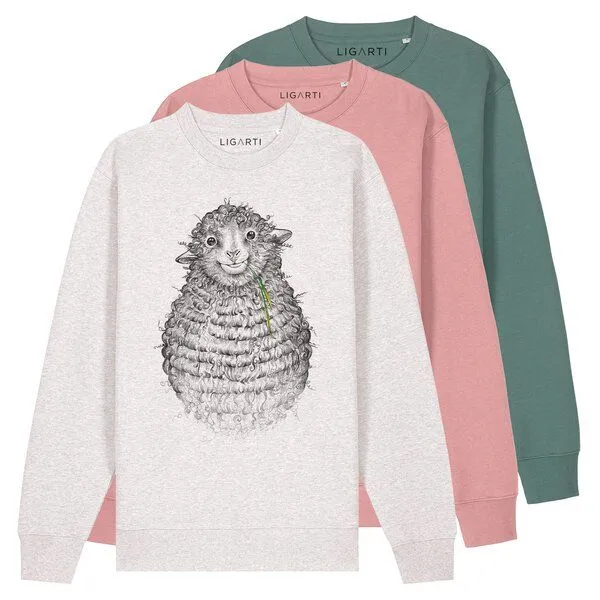 LIGARTI Pullover – Wollfried – LIGARTI Tiermanufaktur, Senfgelb, – Produktbild 1 von 3