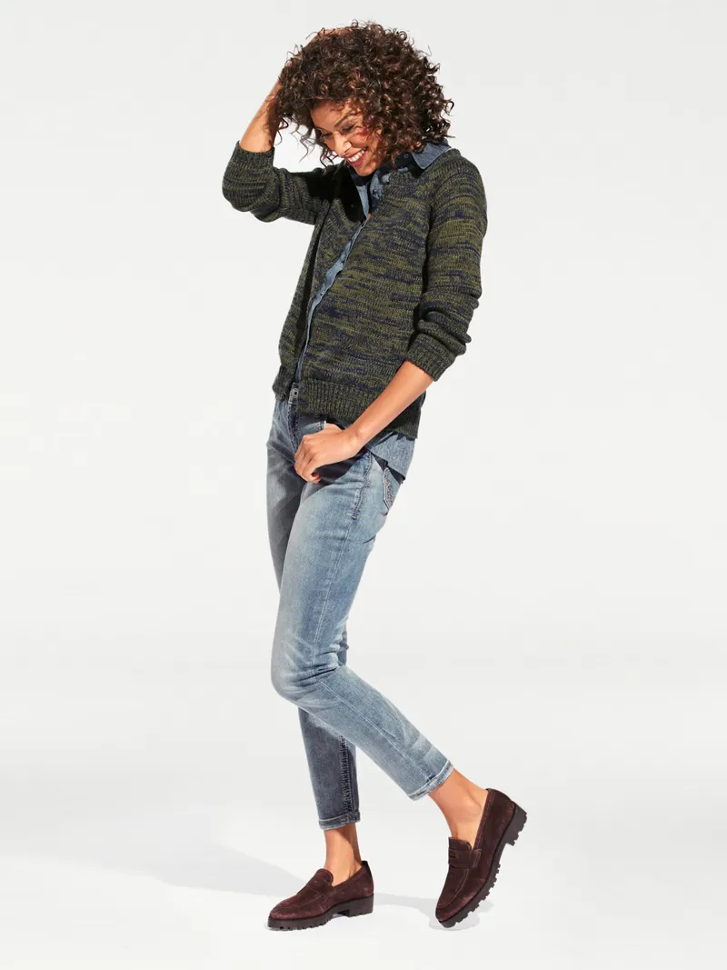 heine Röhrenjeans, Bleached, – Produktbild 1 von 2
