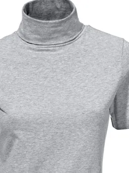 heine Rollkragenshirt grau-melange – Produktbild 1 von 1