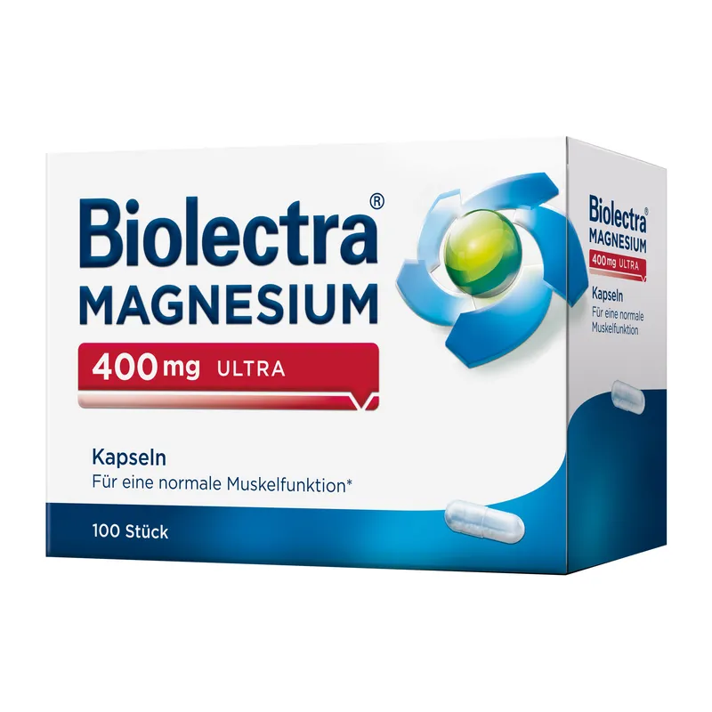 Biolectra Biolectra Magnesium 400 mg Ultra Kapseln – Produktbild 1 von 3