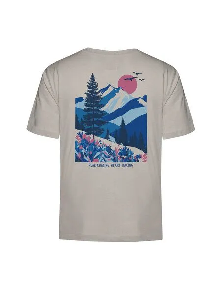 GreenBomb GREENBOMB T-Shirt Mountain Bloom Fusion, Sandstone, – Produktbild 2 von 4
