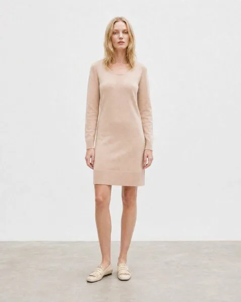 KARINFRAIDENRAIJ KARINFRAIDENRAIJ Kleid Paula, Sand, – Produktbild 1 von 1