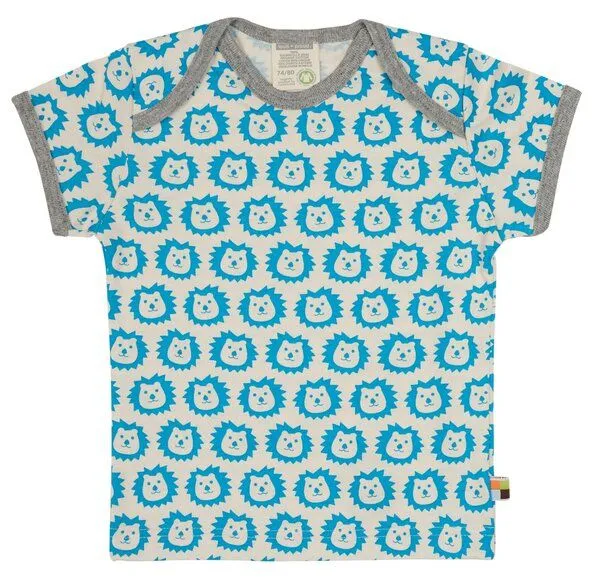 loud + proud loud + proud Babys & Kinder T-Shirt, GOTS-zertifiziert, Aqua(blau), – Produktbild 1 von 1