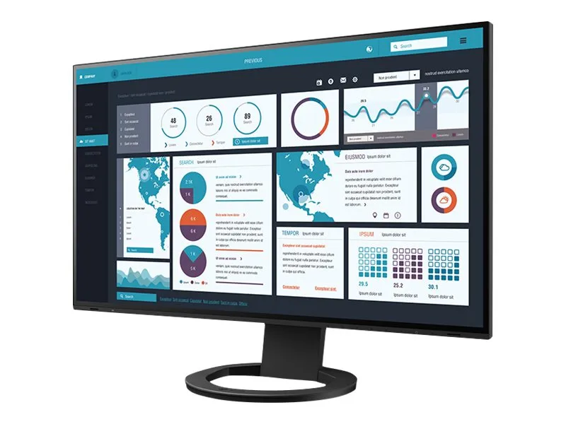 Eizo Nanao Eizo Nanao EIZO FlexScan EV2795-BK | ev2795-bk | Mit FlexStand - LED-Monitor – Produktbild 2 von 2