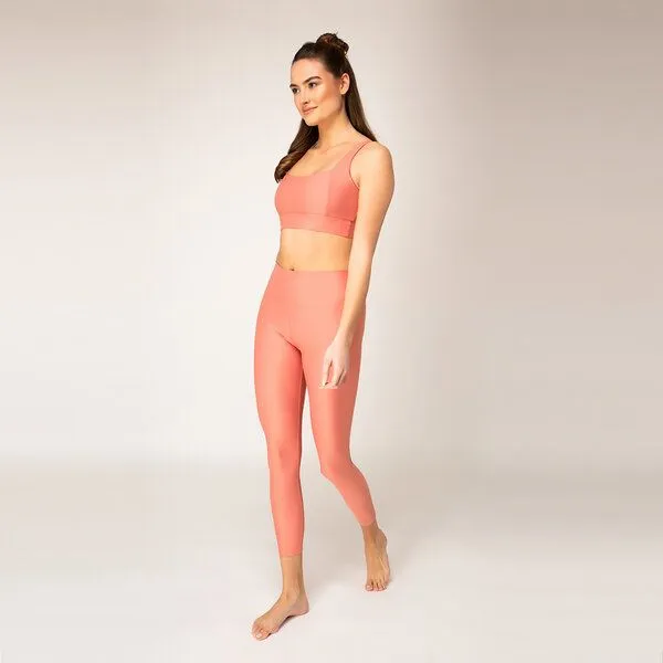 Woodlike Woodlike High Waist Leggings, Peach (rosa), – Produktbild 3 von 4
