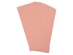 Exacompta 12 x 100 Exacompta Trennstreifen "Forever", 180 g/m², 105 x 240 mm, rosa – Produktbild 1 von 1