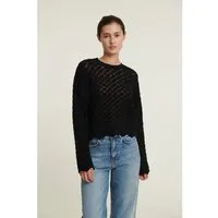 Basic Apparel Basic Apparel Dania LS Pullover aus Bio-Baumwolle, Schwarz (black), – Produktbild 1 von 1
