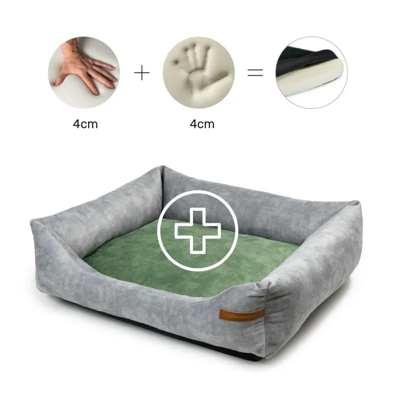 Rexproduct Rexproduct Otto Orthopädisches Hundebett Grau S-XL – Produktbild 2 von 3