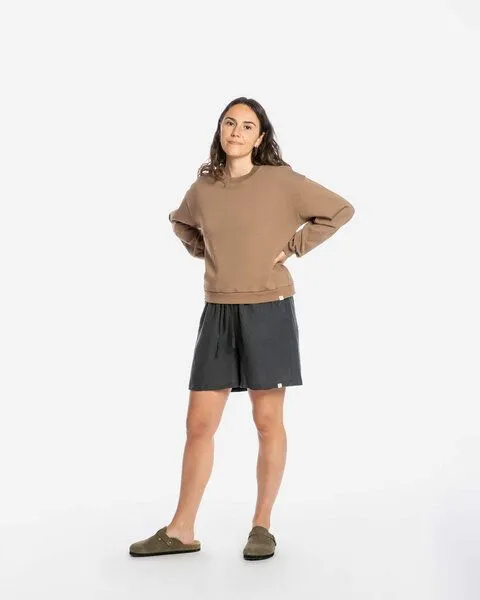 MATONA Matona Pullover | Light Sweatshirt | aus Bio-Baumwolle | GOTS-zertifiziert, Cocoa, – Produktbild 3 von 4