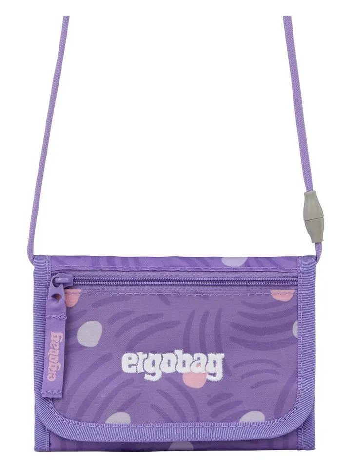 Ergobag Ergobag Geldbörse Brustbeutel (Portemonnaie), Schlaufe zum Umhängen, Lila, – Produktbild 7 von 8