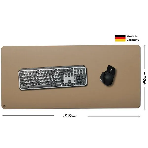 GOOD WILHELM GOOD WILHELM Nachhaltige, vegane Schreibtischunterlage, Walnut, – Produktbild 2 von 4